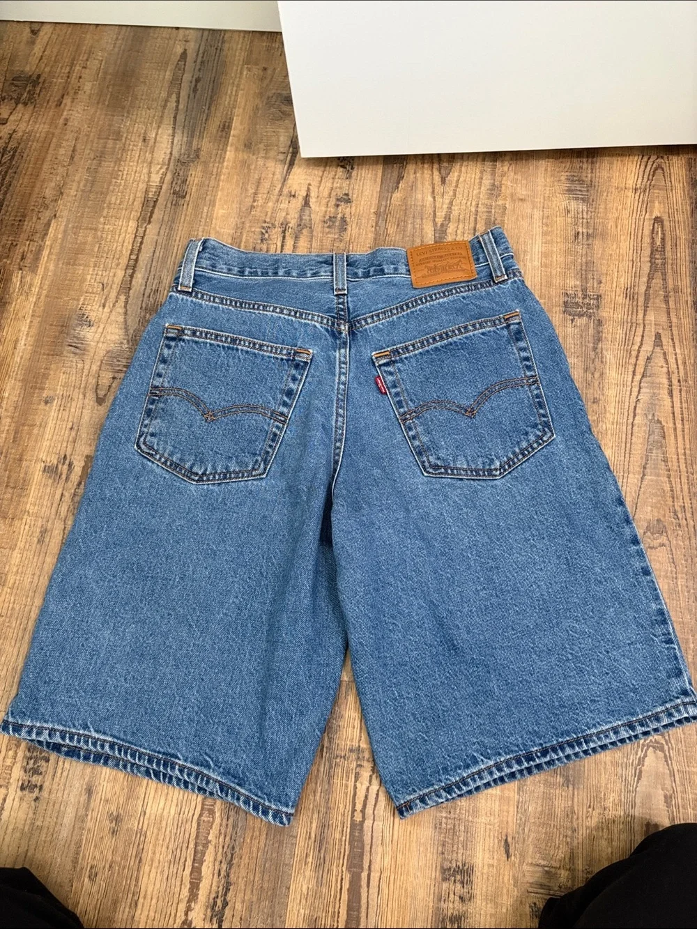 Levi's Blue Denim JORTS